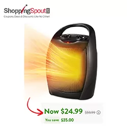 Space Heater Now $35 Off